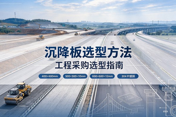 礼县沉降板选择方法