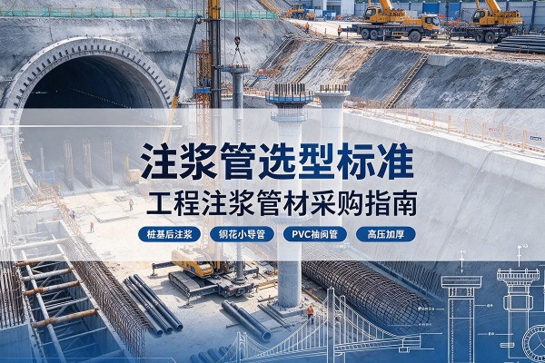 礼县注浆管选型标准