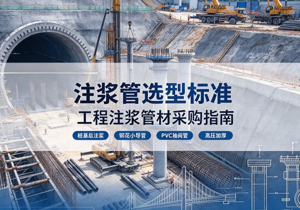 礼县注浆管选型标准